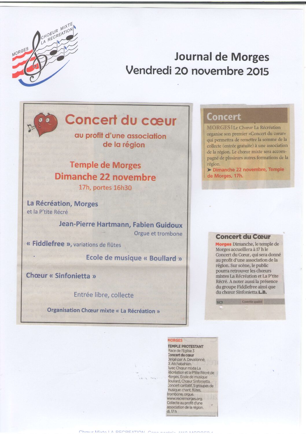 concert du coeur