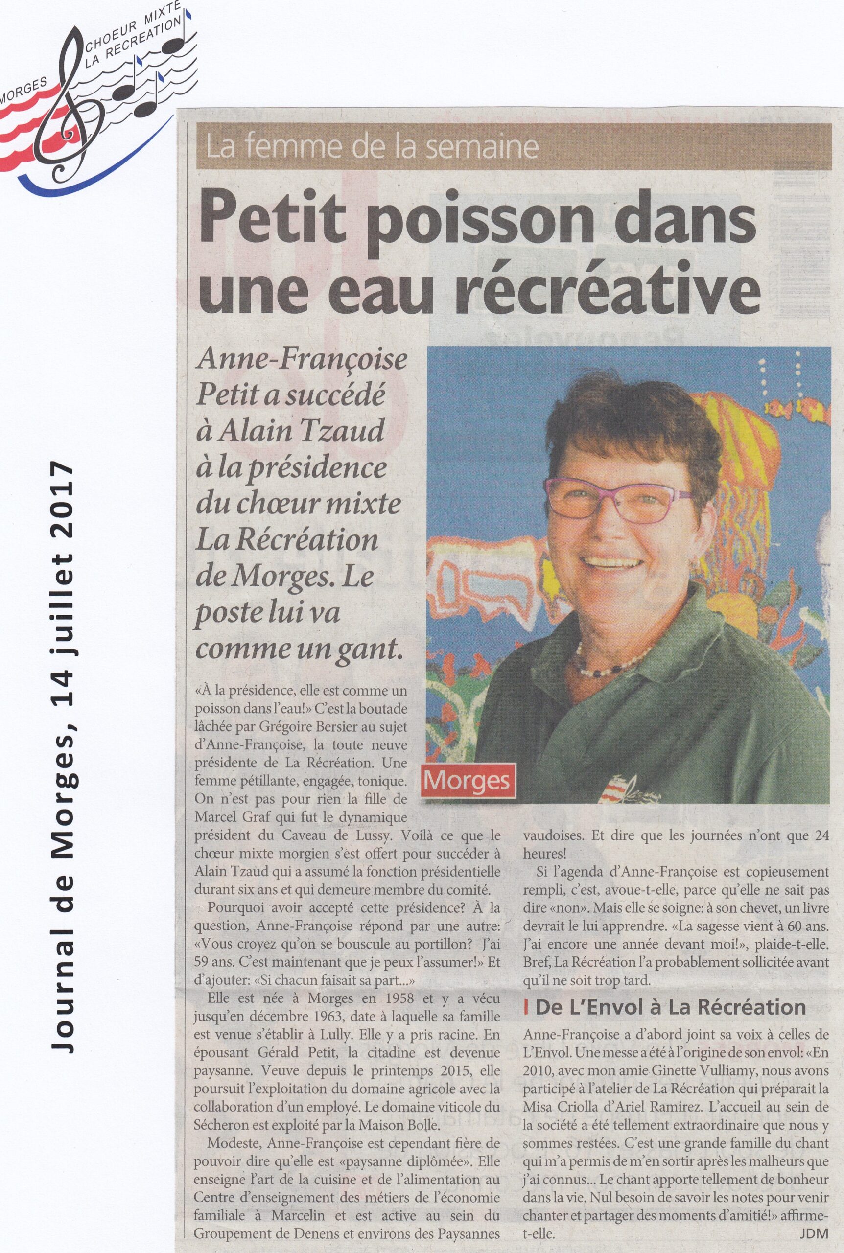 Petit poisson dans une eau récréative