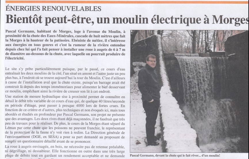 Clin d'œil : Pascal Moulin à Morges
