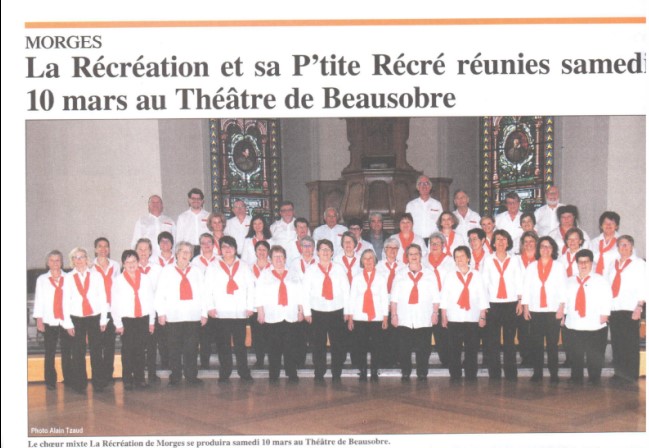 Clin d'œil : annonce de la soirée du 10 mars 2018