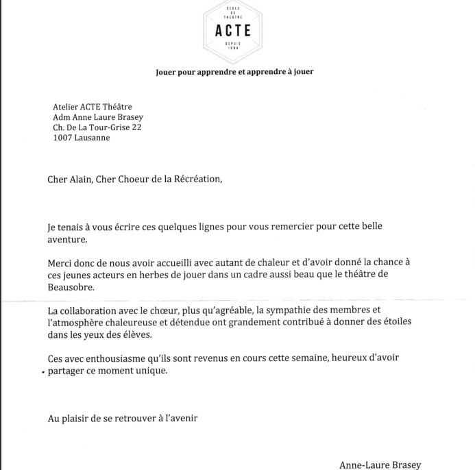Lettre ACTE : jouer pour apprendre et apprendre à jouer
